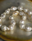 White Freshwater Baroque Pearl Necklace