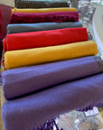 Cashmere Pashminas: 500 colours available